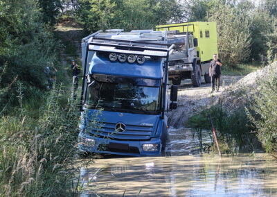 Wasserdurchfahrt Mercedes-Benz Atego